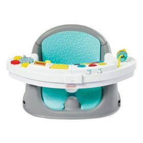 Infantino Music & Lights 3-in-1 Discovery Seat and Booster, 4-48 Months Unisex, Teal