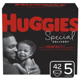 Huggies Special Delivery Hypoallergenic Baby Diapers Size 5;  Count 42