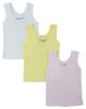 Girls Pastel Tank Top 3 Pack