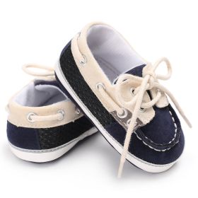 Baby soft bottom toddler shoes (Option: Blue-11)