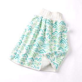 Cotton and bamboo fiber Baby diaper skirt (Option: Valley-L)