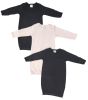 Newborn Baby Girl 3 Piece Gown Set