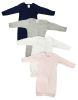 Newborn Baby Girl 4 Piece Gown Set